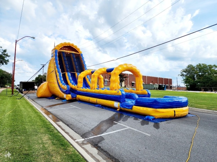 Waterslides
